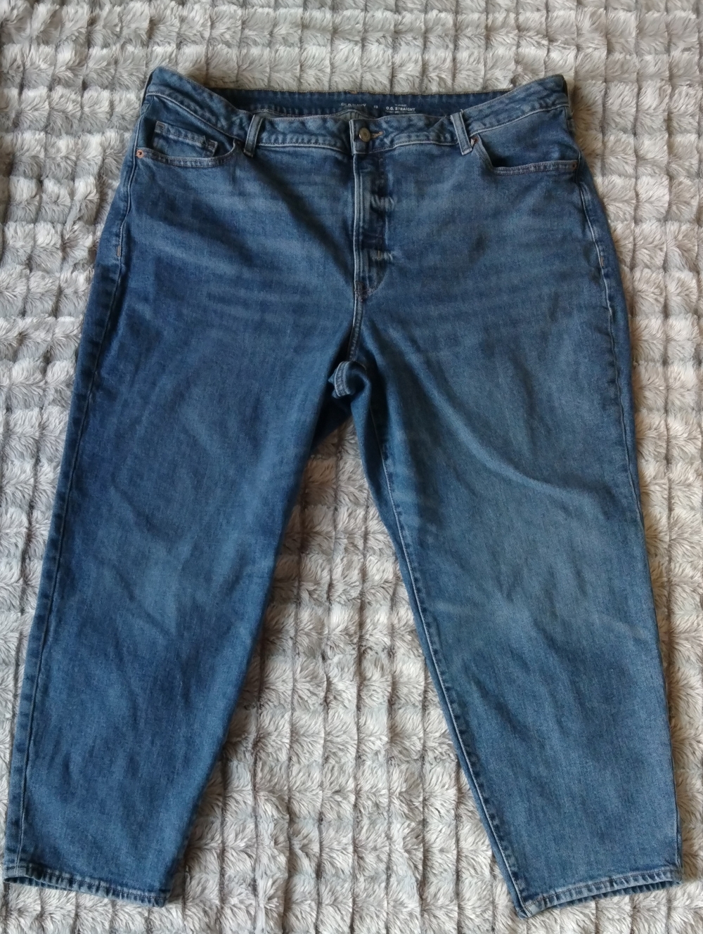 Old Navy Relaxed Fit Women's Jeans - Medium Blue